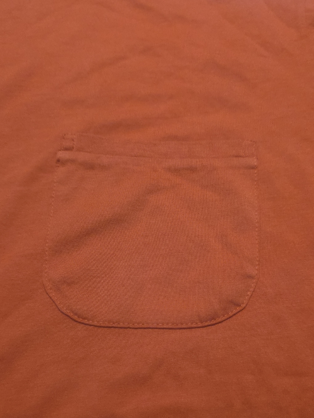 NWT Men's Large Outerknown Short Sleeve T-Shirt with Pocket. Color called Rut - Picture 5 of 5
